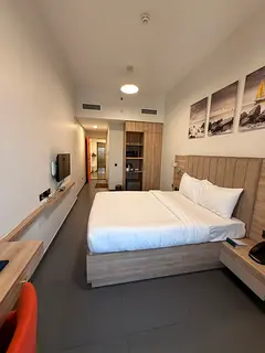 Fully furnished room available in downtown 4500