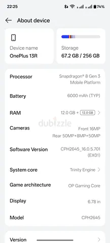 OnePlus 13r