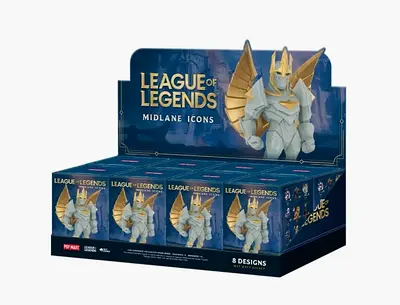 League of Legends Midlane Icons Blind Box Collectible Figures (Box of 8)