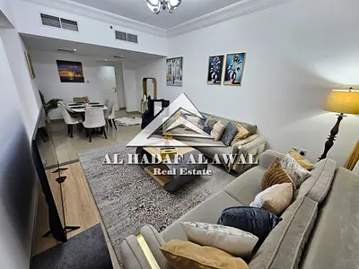 For monthly rent, a 2room and a hall in Al taawun area with free internet