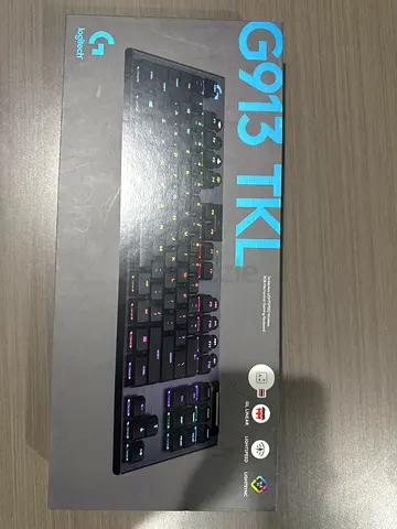 Logitech G913 TKL Wireless Mechanical Gaming Keyboard - Low Profile, RGB