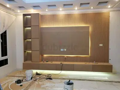 Modern Minimalist TV Wall Unit
