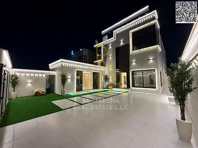 فيلا طابقين وروف حوش داخلي بسعر شامل الكهرباء والمياه والمكيفات