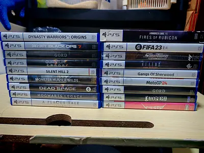 Bundle of PS5 Games - Mixed Titles (20+ cases)