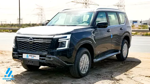 2026 Nissan Patrol LE T2 | 3.5L V6 Petrol | AWD | 9-Speed Automatic | 8 Seats | Full Safety