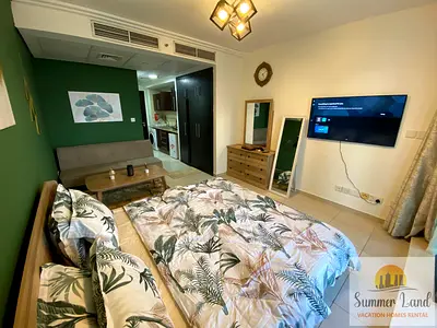 WITH BALCONY!!! - FULLY FURNISHED STUDIO ON MONTHLY BASIS