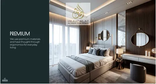 ✨ A Unique Investment Opportunity for Sale ✨ Own a luxurious off-plan studio apartment in Al-Aliy