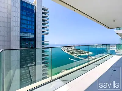 High Floor | Palm and Sunset View | Private Beach