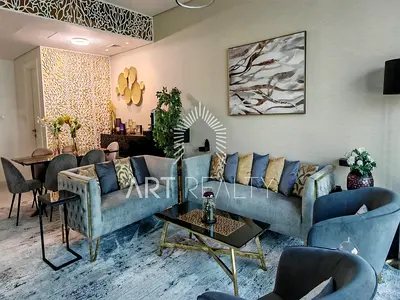 Stunning 2BR+Maid | Canal View | Fully Furnished
