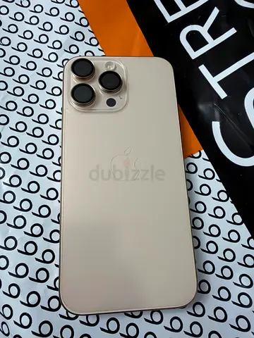 iPhone 16 Pro Max - 512GB (Desert titanium ), Excellent Condition battery 93%