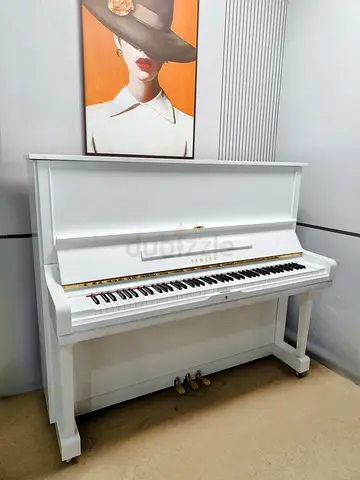 Yamaha U3 White Full Glossy Zero Scratches - 3 Year Warranty