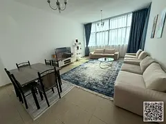 ✨ Luxurious 2-bedroom apartment for monthly rent in Ajman Corniche, Al Diwan Towers ✨ Enjoy the 