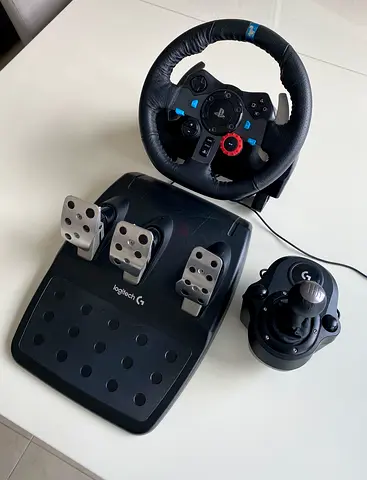 Logitech G29 Steering Wheel with Pedals  Shifter