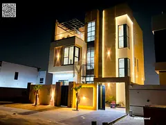 Sikka Villa with (pool)|ajman|al helio2|4 master rooms, majlis, 3 halls, pool, roof|price included r