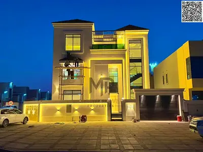 فيلا كلاسيك  للبيع بتصميم محترف زاويه بسعر شامل رسوم التسجيل تشطيب شخصي