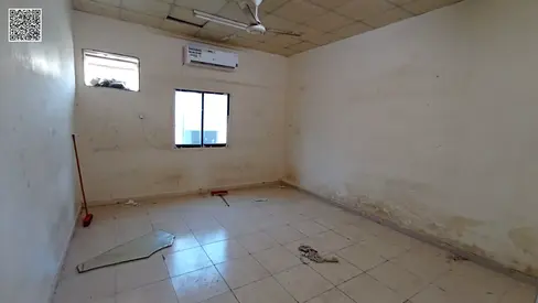 16-Room Labour Camp Available for Rent in Al Jurf 1 Industrial Area, Ajman – Spacious Rooms for 6 to 8 Persons Washrooms & Big Kitchen