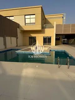 Standalone villa with a spacious swimming pool