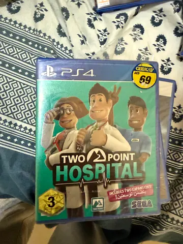 Two Point Hospital (PS4) - Complete Case, Good Condition