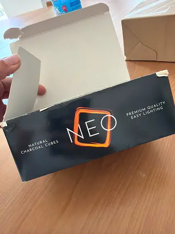 Neo Shisha 72 charcoal cubes