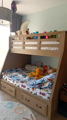 Pottery barn bunk beds with mattress for sale