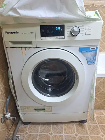 Panasonic Front-Load Washing Machine - Used,Minor repair needed for approx aed 200