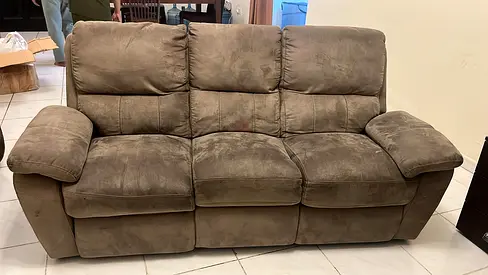 Second hand sofa , cushion