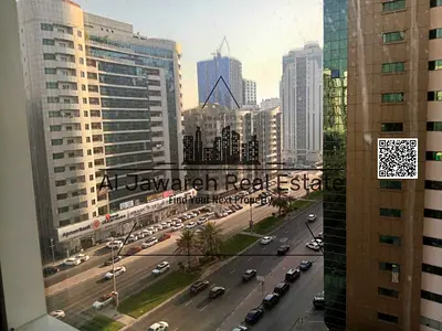 For rent: One bedroom, living room, two bathrooms, with wardrobes and central gas. (Al Rashidiya 3)