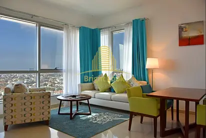 Elegant Fully Furnished 2BHK with Basement Parking in Hamdan Street – AED 100K