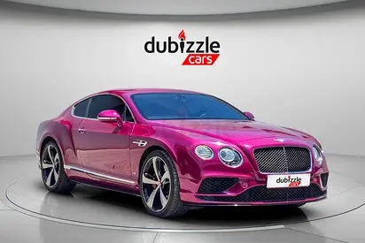 AED 7039/month | 2016 Bentley Continental  | GCC Specs | Ref#465952