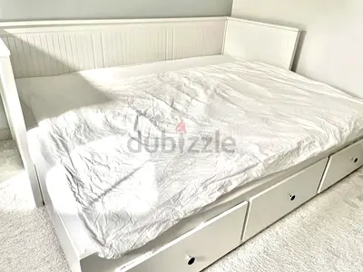 IKEA Hemnes Daybed with 2 Mattresses - Great Condition