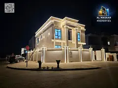Classic design villa, corner lot on two streets, two floors and a roof, price includes registration