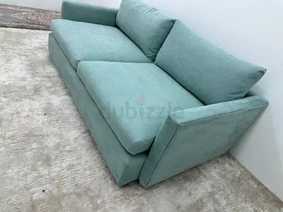 Like new condition cratebarrel two seater sofa