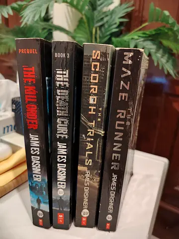 The Maze Runner series (4 books) by James Dashner