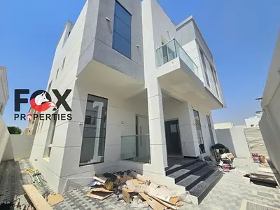 Brand New Villa for Rent in Al Yasmeen 2 Floors and Roof 5 Master Bedrooms AED 95K 2 Payments