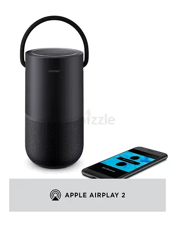 Bose Portable Bluetooth Speaker with AirPlay 2 (Black) - Excellent Condition