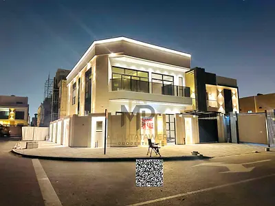 For sale - Two floors - with a roof - Price includes registration fees - Near Sheikh Mohammed Bin Zayed Road -