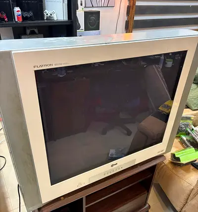 LG RT-34FB11RB 34” Flat CRT TV | VGA PC Input + RGB SCART | Rare Retro Gaming Collector Piece🕹️🎮🔥