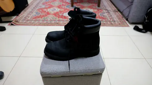 Timberland Black Boots, Size 43
