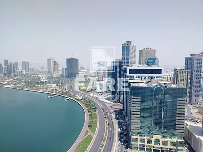 للبيع شقة غرفتين وصالة في برج أمير بو خمسين – الشارقة