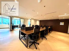 Newly Renovated Fully Fitted | Furnished Office | Glass Cabins | Close To Metro| 1,626 Sq.Ft