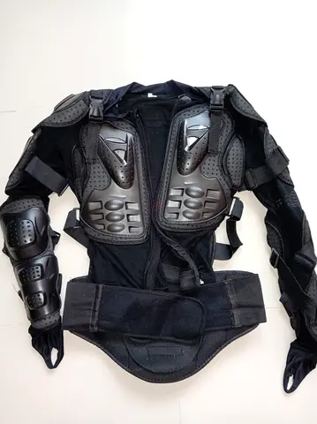 Full Body Protective Armor Jacket with Spine and Elbow Guards
