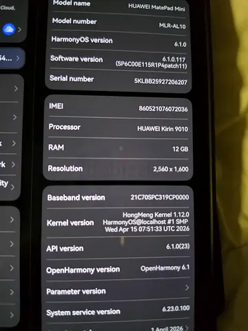 Huawei MatePAD mini 12/256GB 5G CN