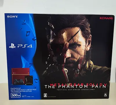 Limited Edition Metal Gear Solid V The Phantom Pain Playstation 4 PS4 Console Bundle