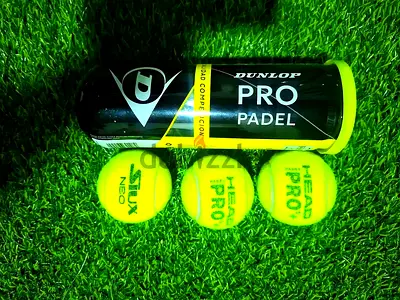 3 Padel Balls Dunlop