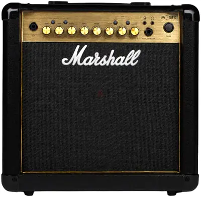 Marshall MG15GFX 1x 8 15-Watt Combo Amp, 15W Output Wattage