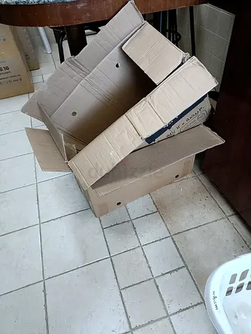 Empty cartons