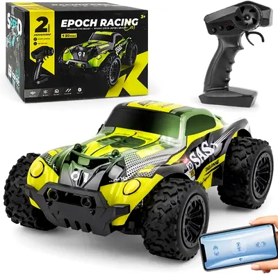 Remote Control Off-Road Monster Truck - 1:20 Scale, Dual Control (RC  Smartphone)