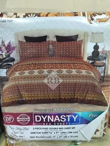 New Dynasty Packaged Bedding/Bed Sheet Sets 1 pc 30dhs 2pc 50dhs
