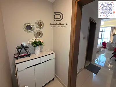 🏡 Fully furnished 1-bedroom apartment for sale in Gulfa Towers – Ajman, spacious 1,241 sqft and re