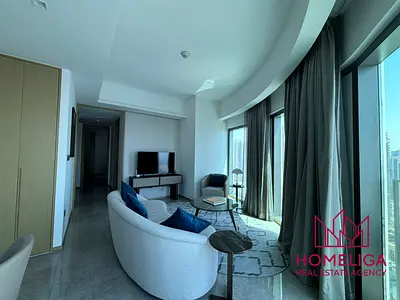 High Floor | Full Burj and Water View | Luxury Furniture | Vacant
